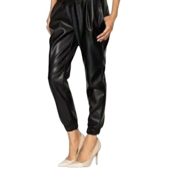 Victoria Secret Sport Faux Leather Joggers Women’s Size XS (loose fit) - Picture 8 of 15